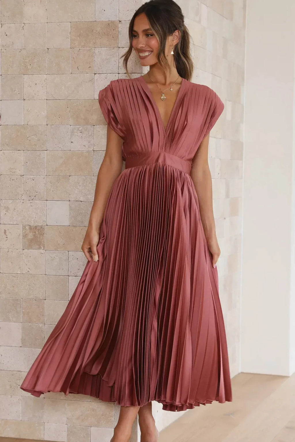 Tirsá | Vestido de Gala Fluido