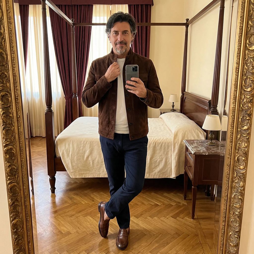 Chaqueta · Ante