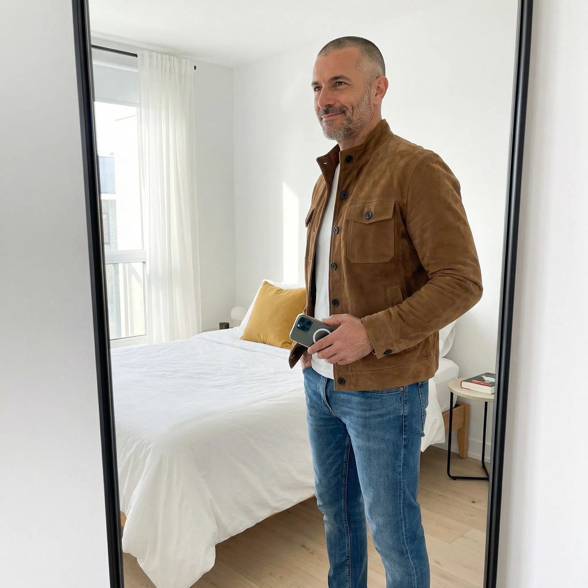 Chaqueta · Ante