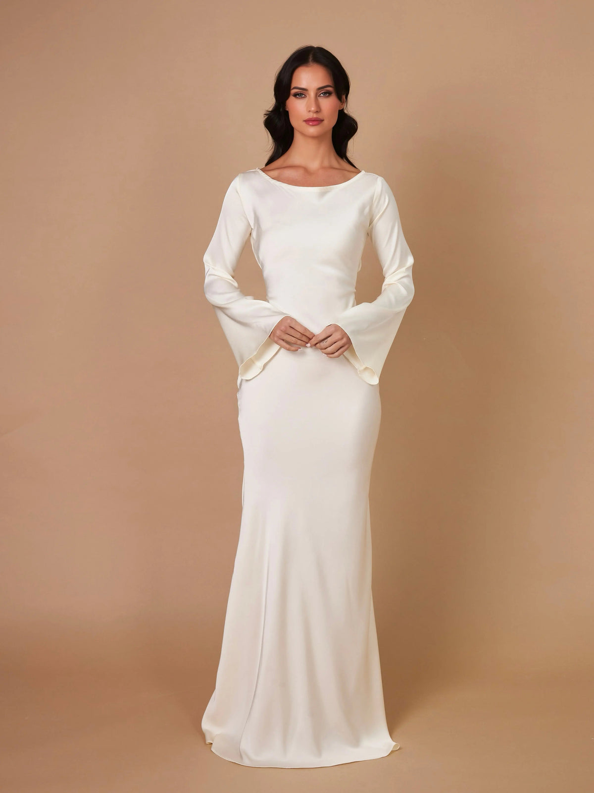 Vestido Largo · Marfil