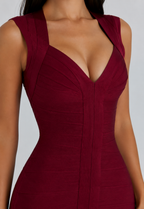 Vestido Corto · Sin Mangas