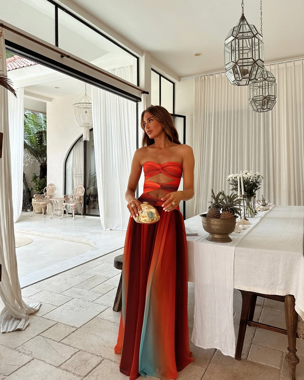 Vestido Largo · Palabra de Honor