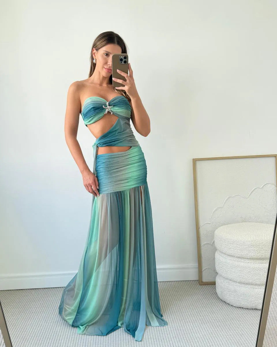 Vestido Largo · Palabra de Honor