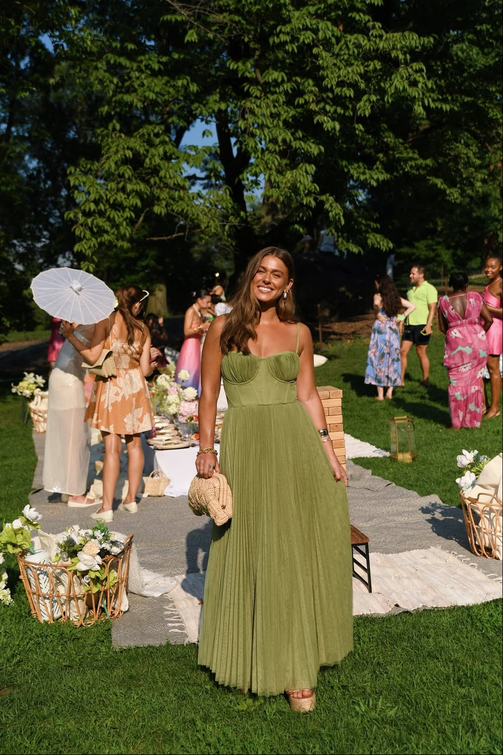 Vestido Largo · Plisado