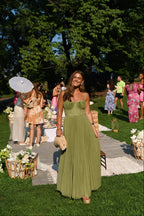 Vestido Largo · Plisado
