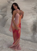 Vestido Largo · Satén