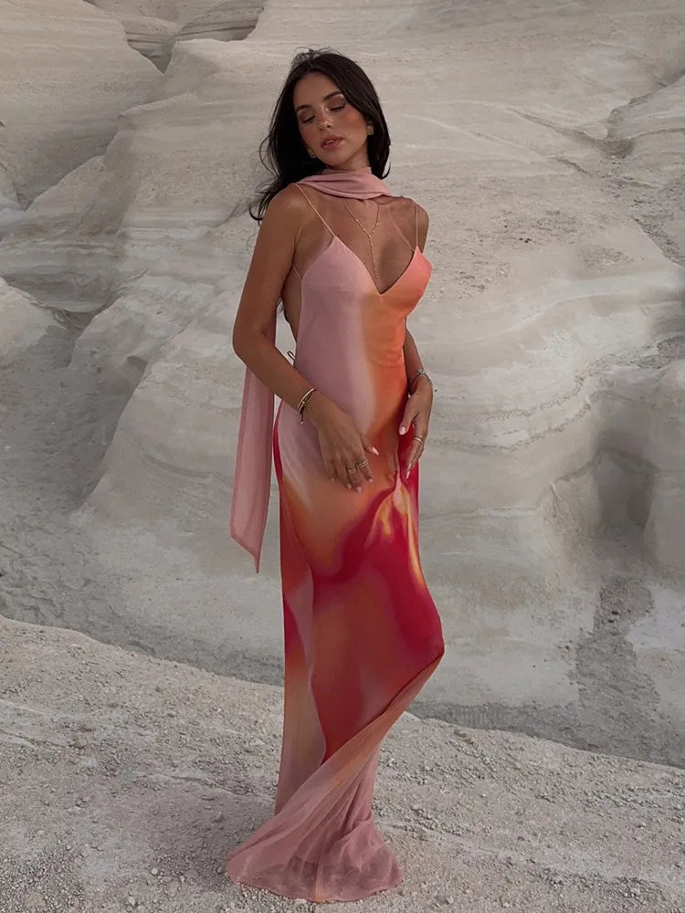 Vestido Largo · Satén