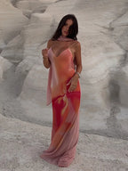 Vestido Largo · Satén
