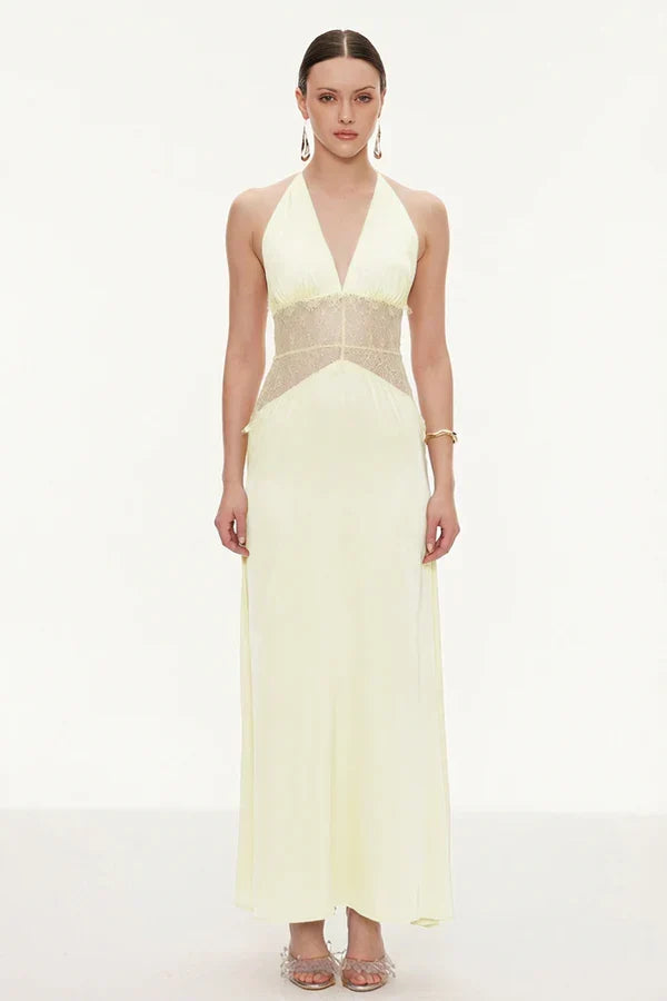 Vestido Largo · Encaje