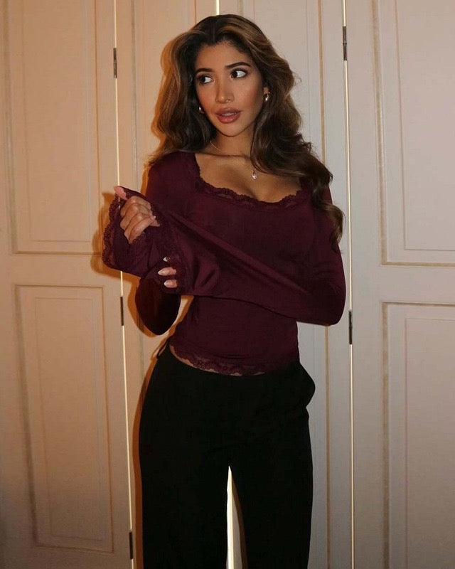 Elise | Top de Encaje