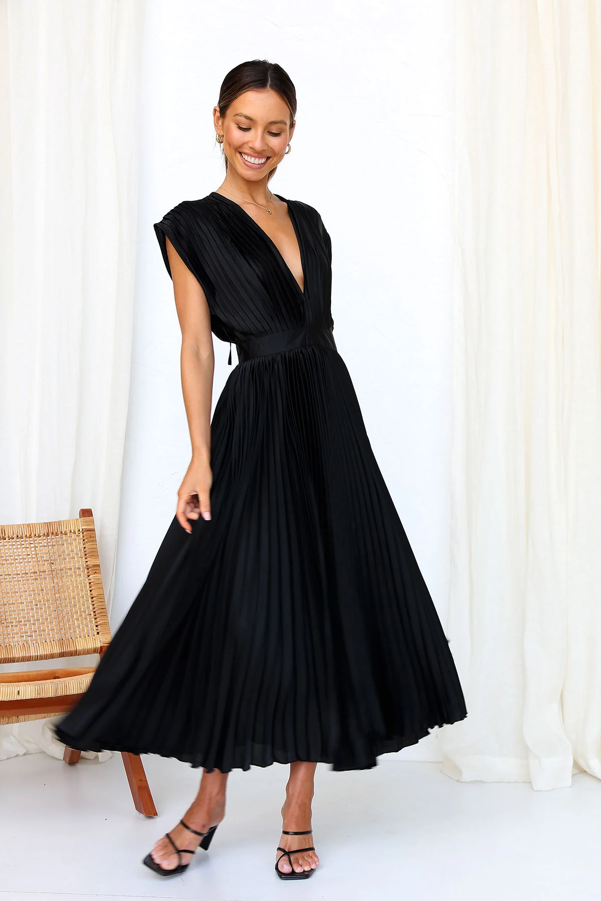 Tirsá | Vestido de Gala Fluido