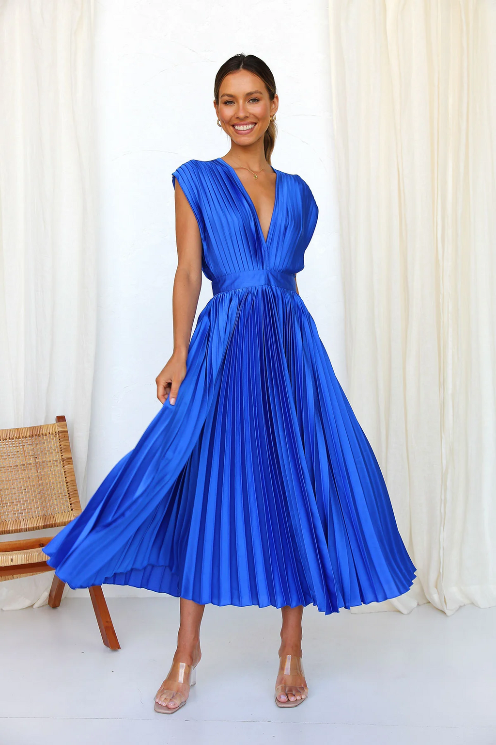 Tirsá | Vestido de Gala Fluido