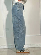 Inés | Jeans Balloon con Brillo