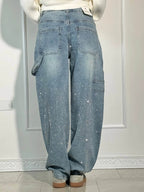 Inés | Jeans Balloon con Brillo