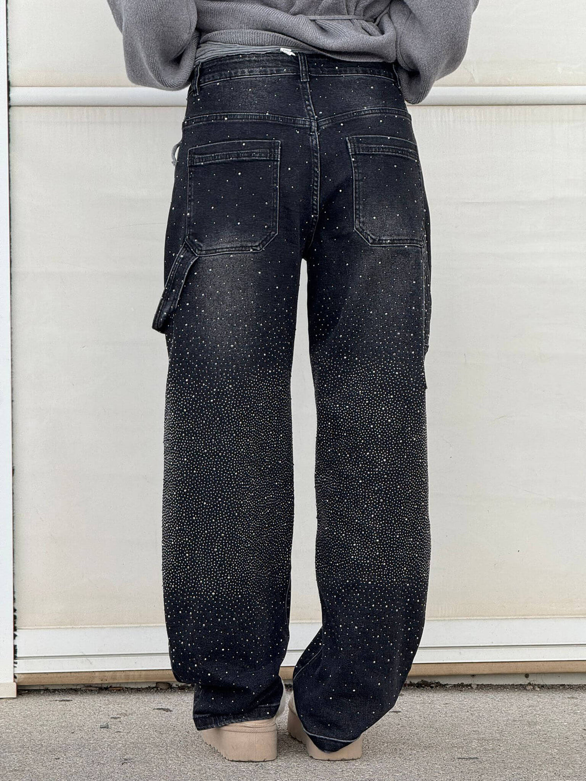 Inés | Jeans Balloon con Brillo