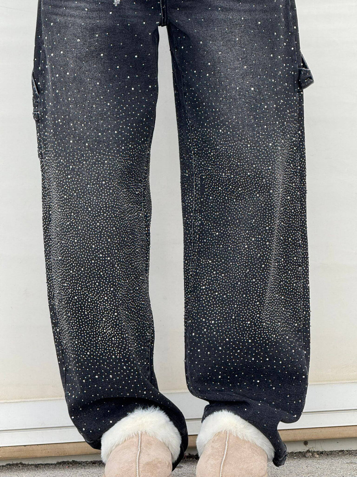 Inés | Jeans Balloon con Brillo