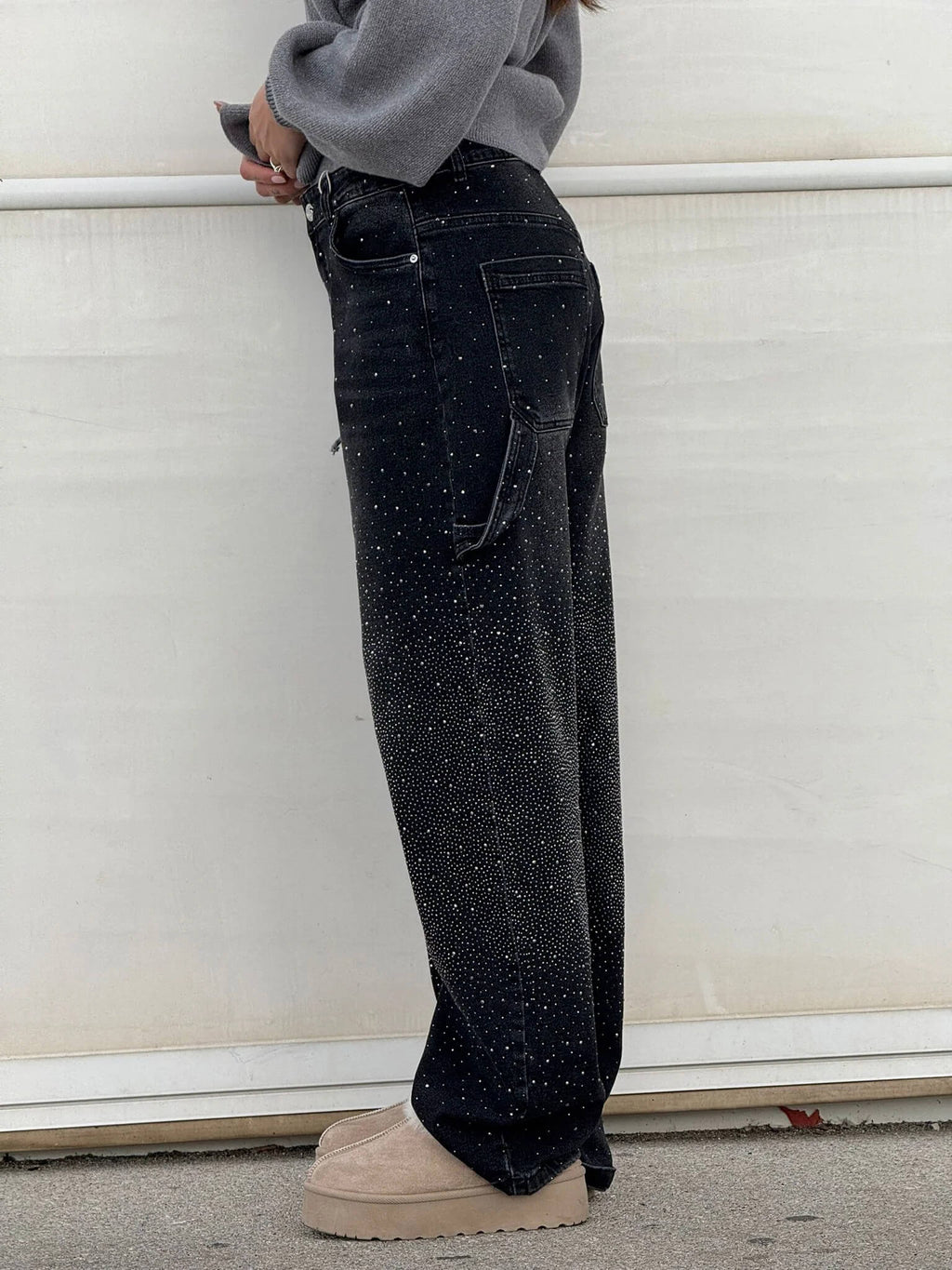 Inés | Jeans Balloon con Brillo