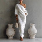 Vestido Largo · Gris