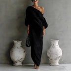 Vestido Largo · Gris