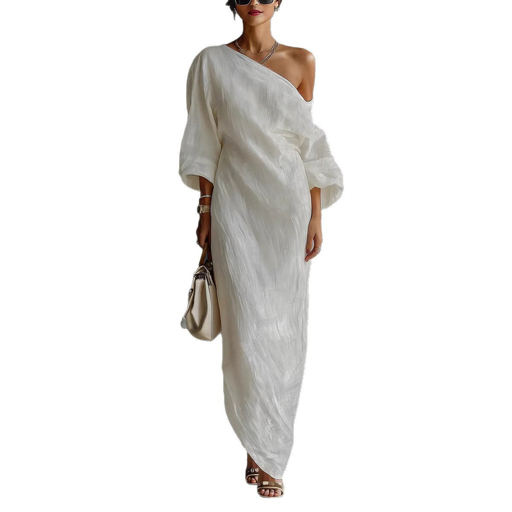Vestido Largo · Gris