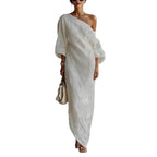 Vestido Largo · Gris