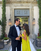 Vestido Largo · Amarillo Palabra de Honor
