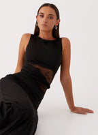 Vestido Largo · Negro