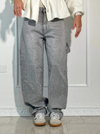 Inés | Jeans Balloon con Brillo
