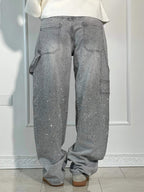 Inés | Jeans Balloon con Brillo