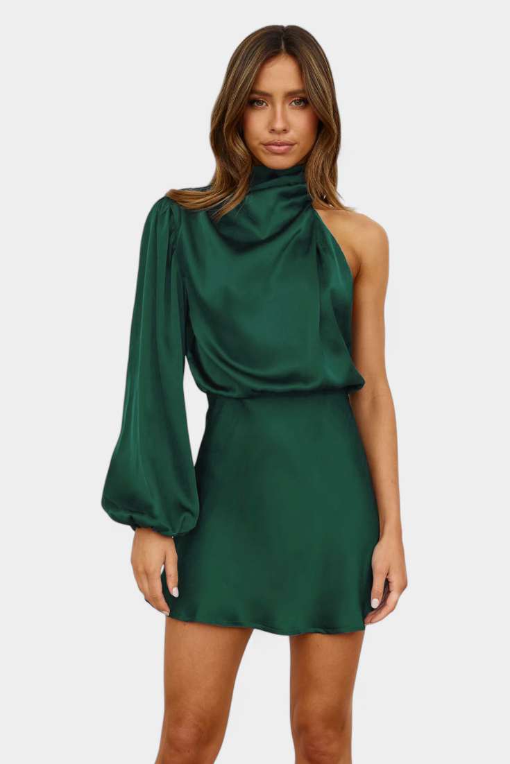 Mara | Vestido Mini Asimétrico