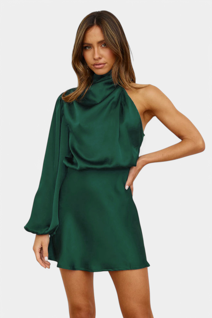 Mara | Vestido Mini Asimétrico