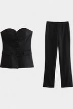 Paesha | Conjunto de Pierna Ancha