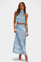 Hanna | Conjunto Halter con Falda