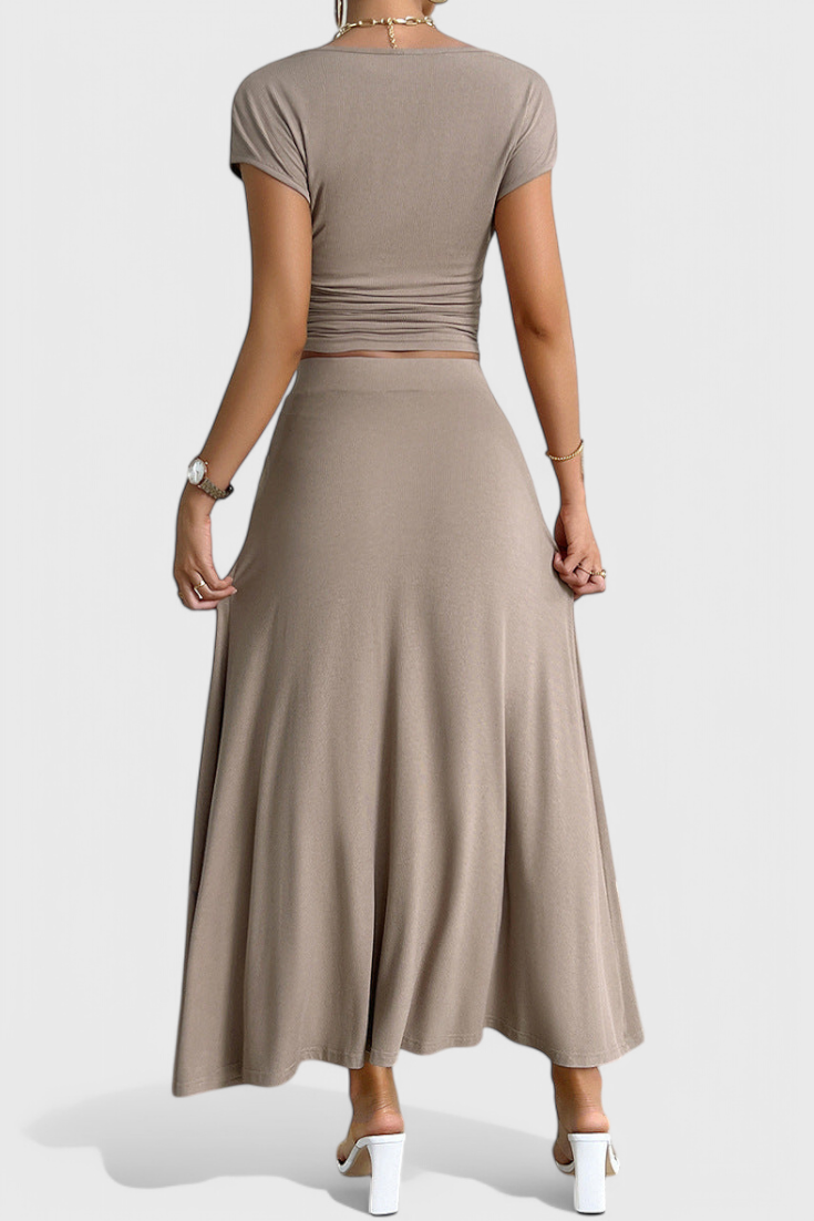 Anastasia | Conjunto de Top y Falda