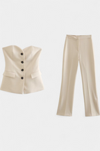 Paesha | Conjunto de Pierna Ancha