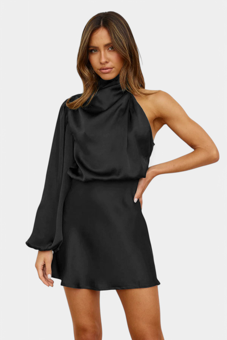 Mara | Vestido Mini Asimétrico