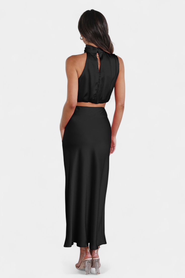 Hanna | Conjunto Halter con Falda