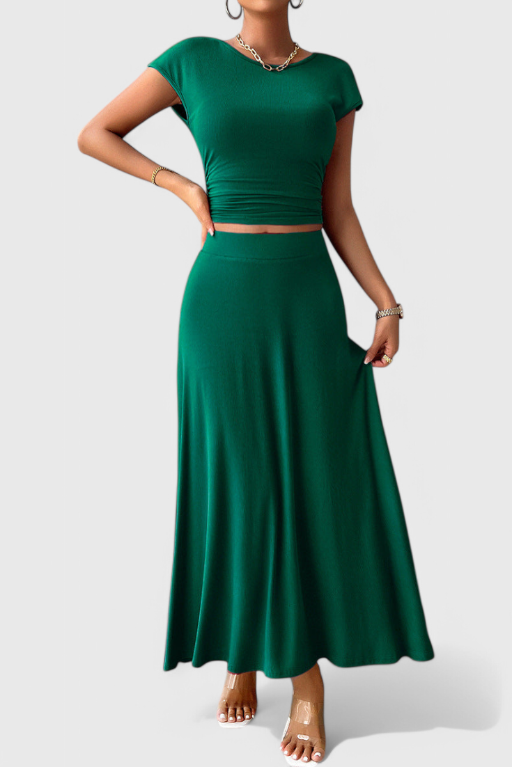 Anastasia | Conjunto de Top y Falda