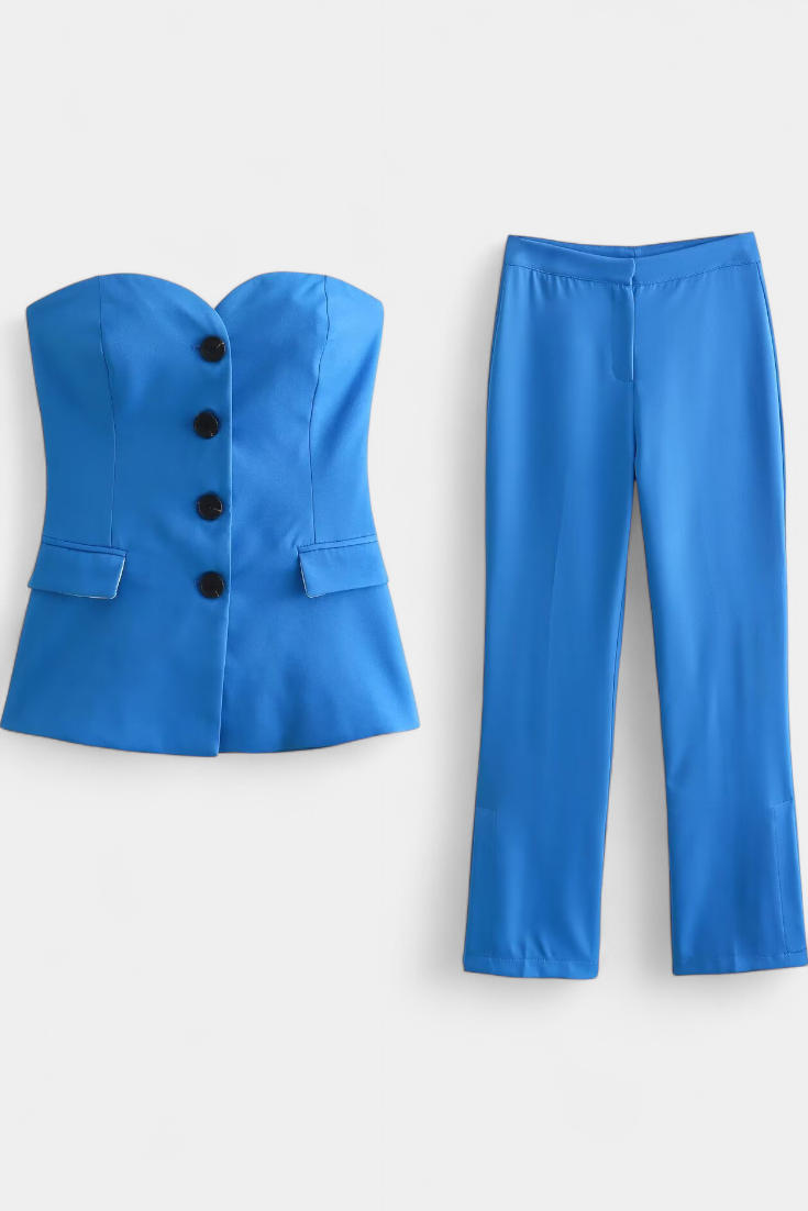 Paesha | Conjunto de Pierna Ancha