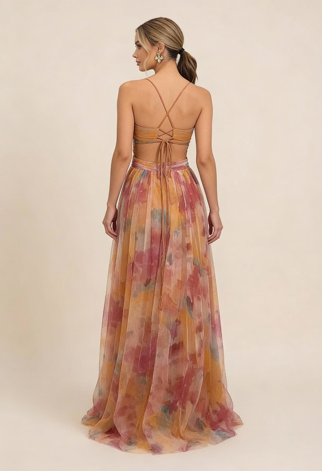 Vestido Largo · Sin Mangas