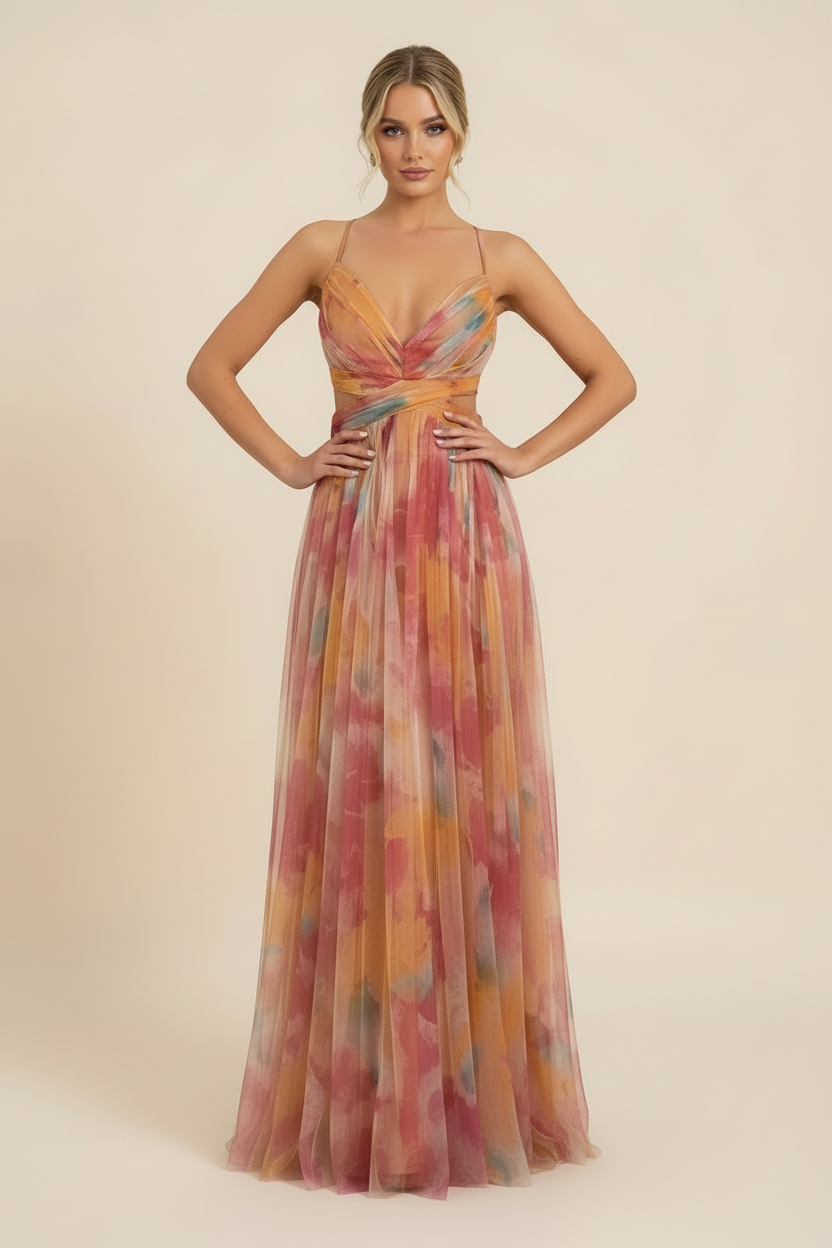 Vestido Largo · Sin Mangas
