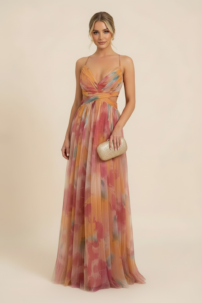 Vestido Largo · Sin Mangas