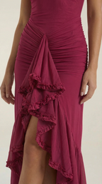 Vestido · Volantes