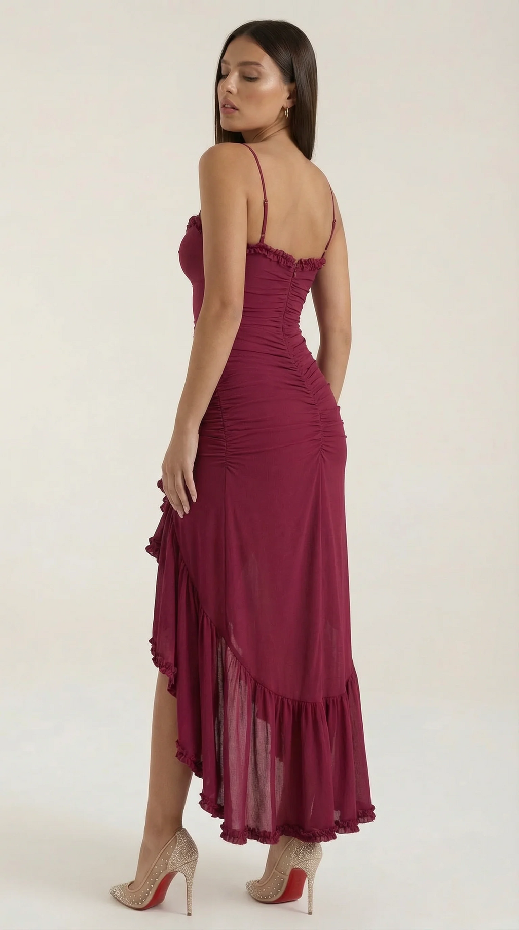 Vestido · Volantes