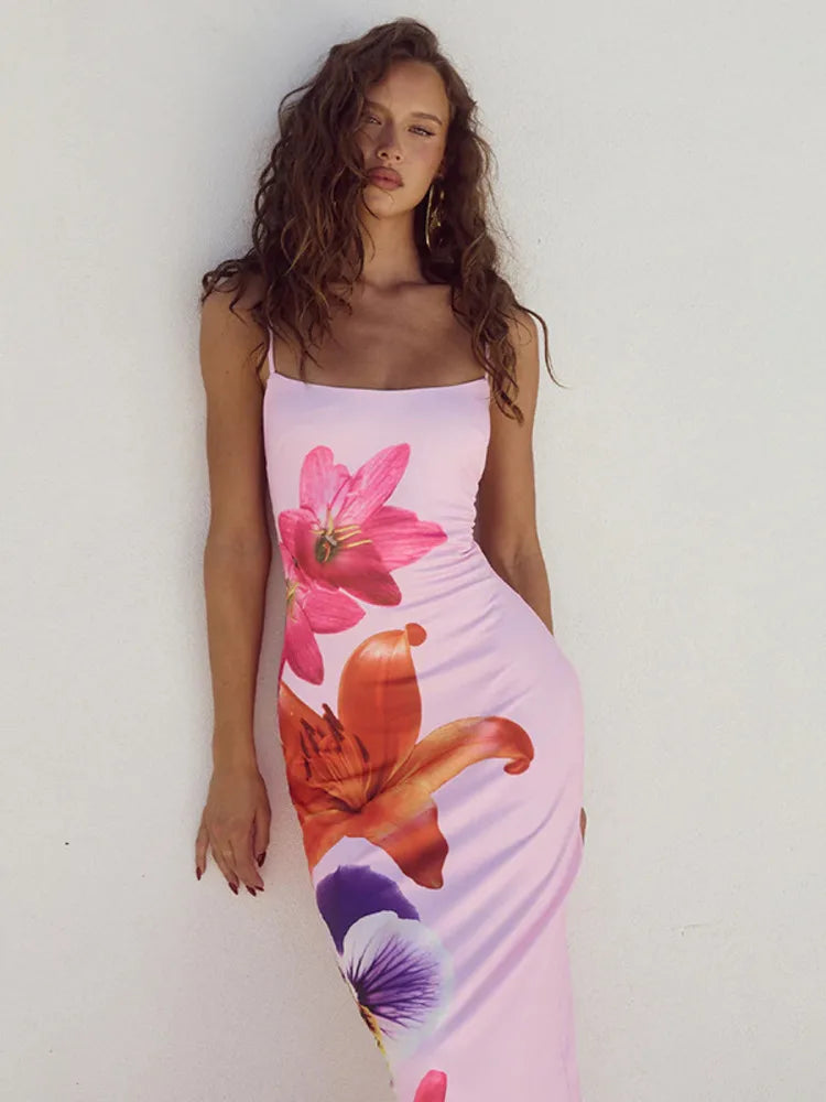Daisy | Vestido Largo Floral