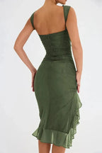 Vestido · Volantes