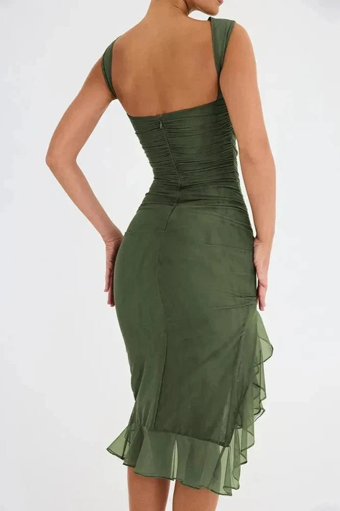 Vestido · Volantes