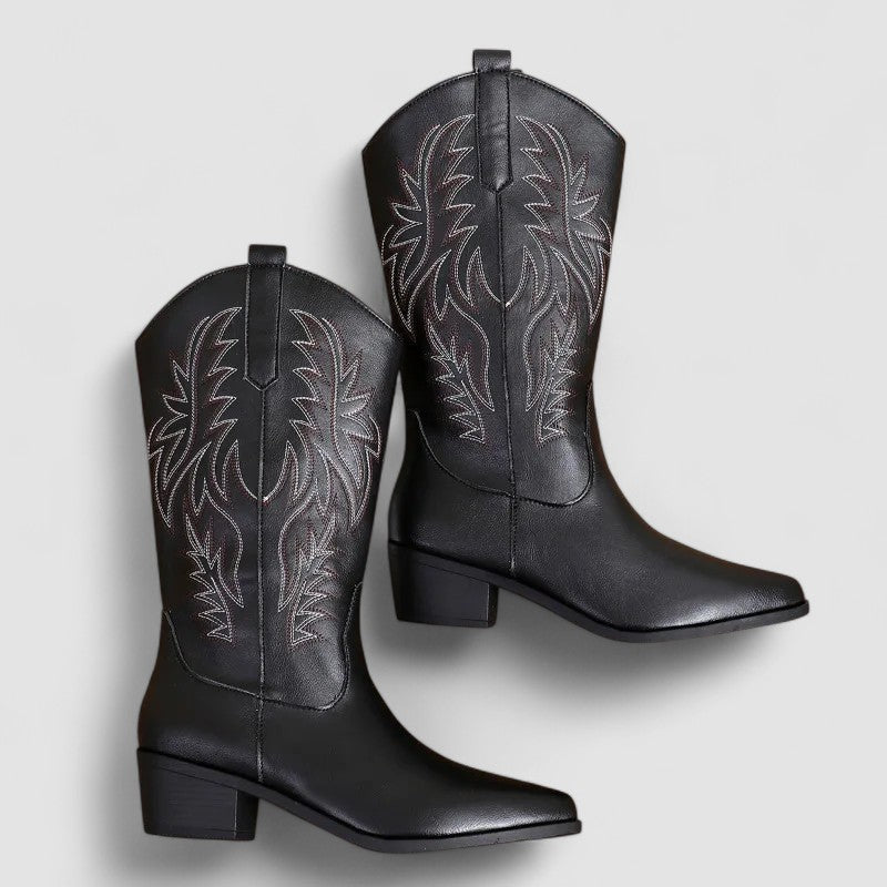 Sierra | Botas western brodées