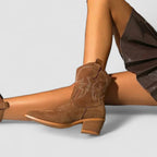 Darcy | Botines western brodées