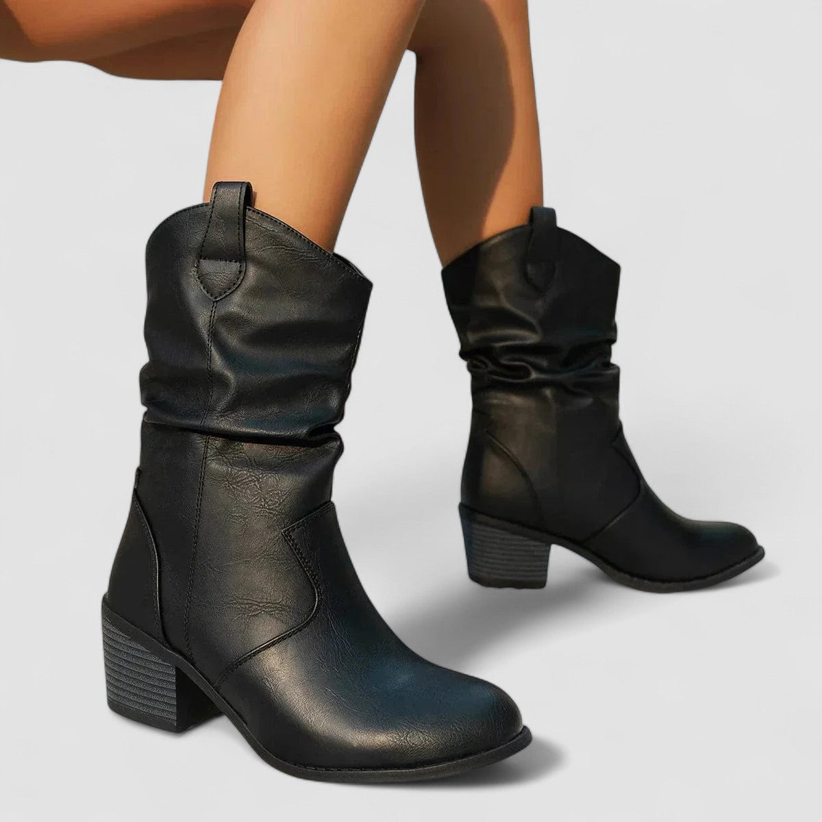 Eleanora | Botines à talons souples
